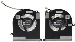 Replacement CPU&GPU Cooling Fan for Dell Alienware Area 51m R2 RTX 2080 TW5Y8 TPV77 DC28000Q3SL DC28000Q4SL DC 12V