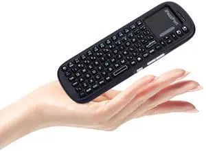 iPazzPort Mini Bluetooth 2.4GHz Wireless Keyboard with Touchpad Mouse Combo for Android TV Box/PC/Tablet/PS4/Raspberry Pi 3/HTPC KP-19SM