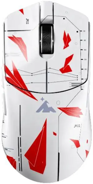 Higround Yuma Wireless Mouse - Radar, Lightweight Gaming Mice, PIXART 3395 Sensor, 26K DPI, 650 IPS, 50G Acceleration, Up to 70 Hours Battery Life, 4KHz Wireless Polling Rate with Motion Sync