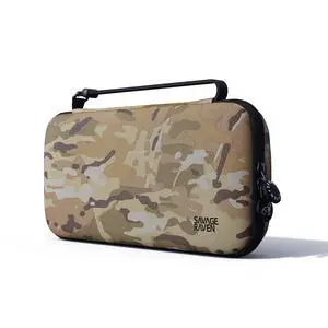 Savage Raven by Skull & Co. Every Day Slim Carrying Case for Nintendo Switch 2: Portable Hard Shell Protective Travel Case,Console Protection- Multi-Camo