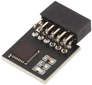 TPM 2.0 Module 12Pin, SPI 12Pin TPM Module for Motherboard DDR4 Memory, Stable TPM Module System Components, TPM2.0 Module Motherboard