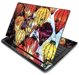 MightySkins Skin for Alienware m17 R2 (2019) - Hoi An Lanterns | Protective, Durable, and Unique Vinyl Decal wrap cover | Easy To Apply, Remove, and Change Styles | Made in the USA, Model: ALWM17R219-