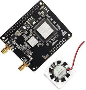 GOOZEEZOO SDR Radioberry HF SDR Transceiver Pi Hat for Raspberry Pi 4, Radio Card (RPi 4 Hat) Analog Devices AD9866 & 10CL025 12-bit Broadband Modem for Ham Radio SDR Transceiver
