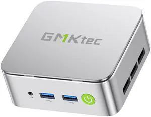 GMKtec Mini PC Computer, G10 Ryzen 5 3500U (Beats N150/N97), 16GB RAM 512GB SSD 2.5GbE NIC LAN Desktop Office Home Business HTPC Proxmox, Triple 4K Display, WiFi, BT, USB-C, DP, Type-C PD, HDMI 2.1