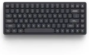 IQUNIX Magi75 Low Profile Wireless Mechanical Keyboard 75% Layout, Hot-Swappable, RGB Backlit, Full Aluminum, VIA Customizable, Mac/Windows/Linux, Tri-Mode