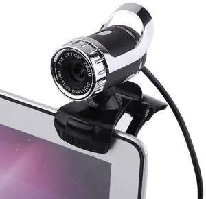 ZJchao Pro Webcam USB 2.0 12M, Audio & Video Accessories Anti-Haarausfall Pixels Clip-on Web Camera 360° Rotating Built-in Microphone for PC Widescreen Video Calling Desktop