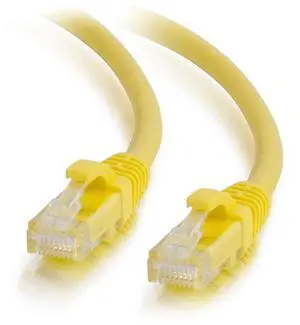 C2G 50758 50FT CAT6A SNAGLESS UTP Cable-Yellow