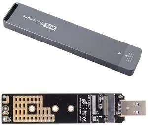 CY USB 3.0 NVME Adapter M-Key M.2 NGFF SSD External PCBA Conveter RTL9210 Chipset with Case CY USB 3.0 NVME Adapter M-Key M.2 NGFF SSD External PCBA Conveter RTL9210 Chipset with Case