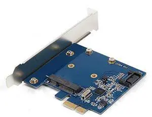 PCI-E to mSATA SSD+SATA3 Combo Expansion Converter Adapter PCIe to SATAIII Card