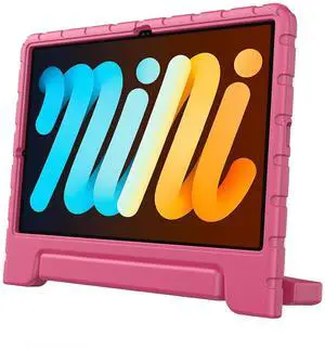 BILLISGOVA for Samsung Galaxy Tab S10 Plus/ S9 FE Plus/ S9 Plus Case with Pencil Holder & Handle Stand, New Super Protection Kids Cover for Samsung 12.4 inch 5G Tablet 2024/2023 - Rose Red