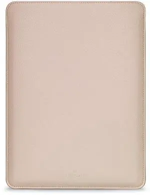 Comfyable Laptop Sleeve 13 Inch Precisely Compatible with MacBook Air M4 2025-2018 & MacBook Pro M2 2022 M1 2020-2016, Faux Leather Cover Case, Sand