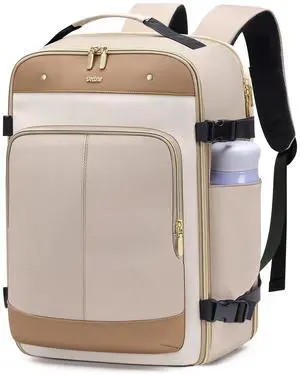 VNINE Travel Backpack for Women Men: 40L Large Carry on Backpack 17 Inch Laptop Backpack Flight Approved Business Work Bag Water Resistant Luggage Daypack Weekender Bag for College Hiking Overnight