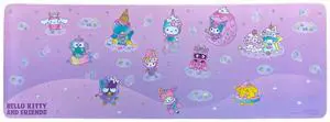 Hello Kitty Mouse Pad | Hello Kitty Placemat | Hello Kitty Room Decor | 36" X 12" | Officially Licensed (Purple)