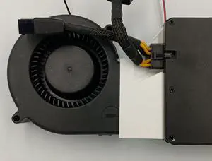 Tesla P40 P100 V100 K80 M40 Blower Adapter Fan Kit - Fits Standard 97x33 Blower Fan