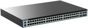 SODOLA 48 Port 2.5GbE Switch,L3 Managed e-Sports Mega-Switch with 4 x 40 QSFP+,4 x 25G SFP28,MLAG/Overlay/SDN, 96W, Multi-Gig Smart Web Managed Switch