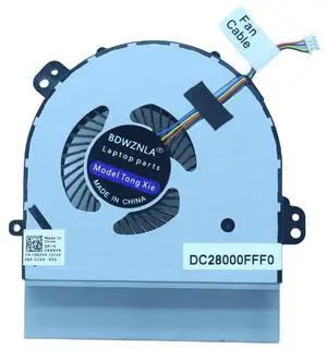 BDWZNLA New Laptop CPU Cooling Fan for DELL M17X R2 FG26 0MYX41 0XXXXX DC28000FFF0 5V Fan