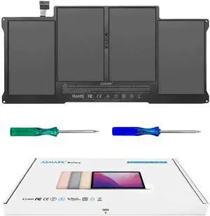 ASMARK Battery Replacement for MacBook Air 13-inch A1369/A1466, A1496/A1405/A1377 Battery (2010,2011,2012,2013,2014,2015,2017)