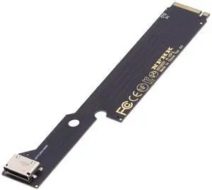 Cablecc PCI-E 3.0 M.2 M-Key to Oculink SFF-8612 SFF-8611 Host Adapter for External Graphics Card & SSD