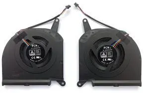 BestParts New Genuine CPU + GPU Cooling Fan Replacement for Gigabyte AORUS 15 (12th Gen Processor, GTX 30 Series) YE4 XE4 KE4, YE5 XE5 KE5, P/N: DFSCK22D05883Q FNGS, DFSCM22716392Q FNGT