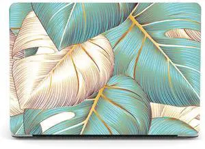 Berkin Arts Compatible with MacBook Pro 13 inch Cover, 2022, 2021, 2020-2016 Release A1706/A1989/A2159 with Keyboard Cover & Screen Protector Cloisonnism Elegant Tropical Botanicals