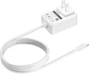 IJP 27W Power Supply Adapter for Raspberry Pi 5, Orange Pi 5, 5 Pro, 5 Plus, 5 Max, CM5, Type C Power Supply Cord, 5.1V 5A Charger, USB C Power Supply Cable 3.3FT (White)