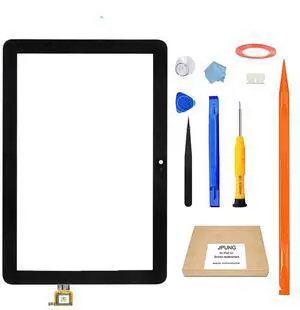 for Fire HD 8 /HD 8 Plus Tablet (12th Generation Released in 2022/2024) R2SP8T R24SB8 Screen Digitizer Replacement Panel Front Glass Lens, for Fire HD 8 /HD 8 Plus 12th Gen and Tecno Tablet T805S