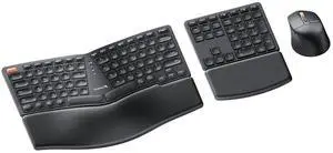 ProtoArc Ergonomic Wireless Keyboard Mouse
