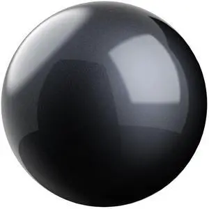 SANWA 55mm Trackball, 2.17in Replacement Ball for Kensington SlimBlade, SlimBlade Pro, Expert Mouse, Perixx Keyboard Periboard-522/322, and Other Compatible Mouse, Glossy Black