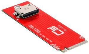 Chenyang PCI-E 3.0 M.2 M-Key Host to Oculink SFF-8612 SFF-8611 Adapter 2260mm 2280mm for PCIe Nvme SSD