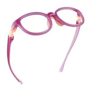 LifeArt Kid Blue Light Blocking Glasses, Filter 85% of Harmful Blue Light, Anti Eyestrain and Blurry, Computer Glasses, Cut UV400 Anti Glare(Purple)