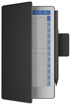 Ayotu Case for Remarkable Paper Pro Move 7.3", 1:1 Fit Smart Cover Folio with Auto Wake/Sleep | Premium Leather Cover | Microfiber Lining | Strong Magnet(A-Leathers Black)