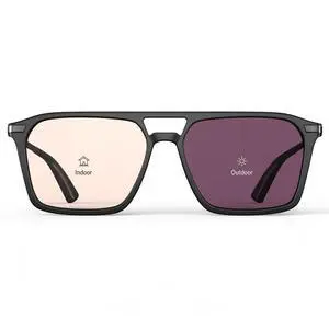 Goiteia FL 41 Migraine Glasses,Light Sensitivity Glasses for Fluorescent LED Glare,Photophobia,Computer Screen Glare,Spring Hinges for Better Comfort