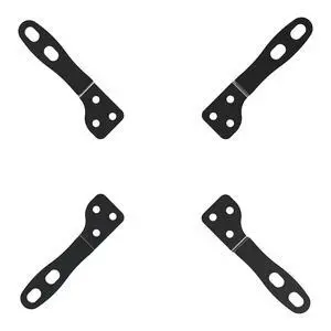 MOUNT PRO VESA Extension Bracket Adapter, VESA Extender, Monitor Mount Adapter Kit Fits Most 13 to 35-inch Screens, Convert VESA Plate to Reach 200×100 and 200×200