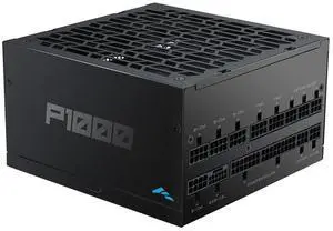 SAMA P1000 1000W Platinum Power Supply  Fully Modular ATX 3.1 PSU | PCIe 5.1 & 12V-2x6 Ready | 80 Plus & Cybenetics Platinum Efficiency | Zero RPM Low-Noise | Ultra Quiet 140mm FDB Fan  Black