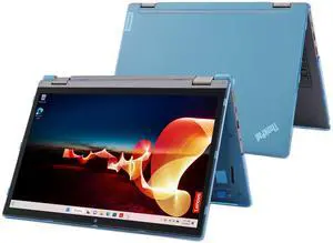 mCover Case Compatible ONLY for 2023-2024 13.3" Lenovo ThinkPad L13 / L13 Yoga Gen 3 / Gen 4 Windows Notebook Computers (NOT Fitting Any Other Lenovo Models) - Aqua