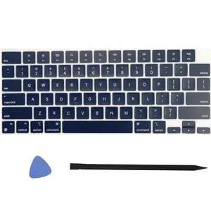 Replacement Keyboard Full Set of Keycaps Keys and Tool Fit for MacBook Air 13.6" Model A2681 EMC 4074 MLY33LL/A MLY43LL/A 15.3" Model A2941 EMC 8301 MQKW3LL/A (M2) Mid 2022 2023 Year (Midnight Blue)