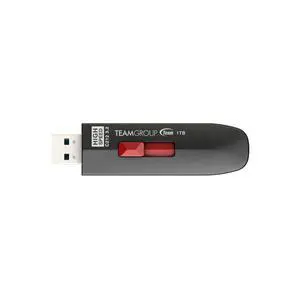 TEAMGROUP C212 Extreme Speed 1TB 1000/800MB/s USB 3.2 Gen 2 Easy Push-and-Pul Flash Thumb Drive External Data Storage Memory Stick Compatible with Computer/Laptop/PS4 PS5 TC21231TBB01