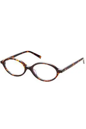 Trudycoti Acetate Blue Light Glasses for Women, Oval Glasses Frame Bluelight Glasses for Reading/Gaming/Computer/Screen Use (Brown, Cat Eye)