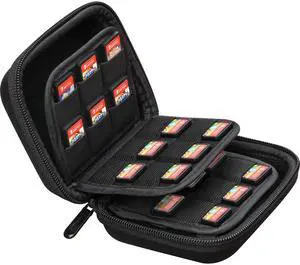 ButterFox 45 Switch Game Case for Nintendo Switch, Switch Game Card Storage Holder or PS Vita Or SD Memory Card Case (45 Game + 12 MicroSD)