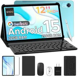 DOOGEE Tab E3+ Android 15 Tablet,Helio G100 Octa-Core,12 inch Tablet,32GB+256GB/TF 2TB,90Hz Display,8800mAh,Tablets with Keyboard,Pen, Mouse & Case,13MP+5MP,Gemini AI/Dual SIM/Face ID/OTG/GPS,Blue DOOGEE Tab E3+ Android 15 Tablet,Helio G100 Octa-Core,12 inch Tablet,32GB+256GB/TF 2TB,90Hz Display,8800mAh,Tablets with Keyboard,Pen, Mouse & Case,13MP+5MP,Gemini AI/Dual SIM/Face ID/OTG/GPS,Blue