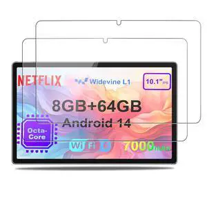 NOUKAJU Screen Protector for TabneraX UTbook 10inch, HD Tempered Glass,9h Hardness,Scratch,Anti-Fingerprin,Tempered Glass Film Guard for TabneraX UTbook Tablet[2 Pack]