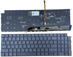 YIJIATech New Laptop with Built-in Keyboard and Screwdriver US Layout for 15 3510 3511 5510 5515 16 7610 Latitude 3520 Latitude 3520 with Backlight (3510 Black with Backlight)