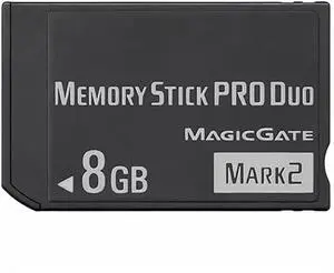 MS 8GB Memory Stick PRO Duo (Mark 2) for PSP Accessories MS Memory Cards