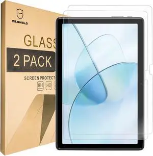 Mr.Shield [2-PACK] Screen Protector For DOOGEE T10S TABLET 10.1 Inch [Tempered Glass] [Japan Glass with 9H Hardness] Screen Protector