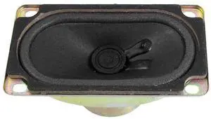 uxcell 3.5" x 2" Rectangle Shape Aluminum Internal Speaker Loudspeaker 8 Ohm 5W