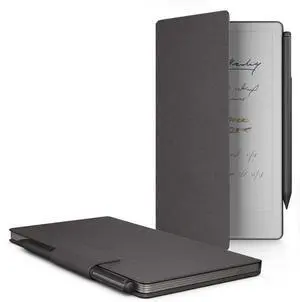 Case for Remarkable Paper Pro Move 7.3",Auto-Wake/Sleep Cover with Built-in Pen Holder and Nibs Holder,Flip Case for Remarkable Paper Pro MoveBlack