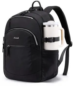 LOVEVOOK Laptop Backpack for Women Men, 15.6 Inch Work Business Computer Backpack, College School Bookbag for Student Teen Girl Boy, Travel Personal Item Bag, Casual Daypack Purse for Back to School