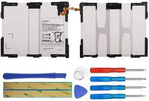 Duotipa EB-BT595ABE Battery Compatible with Galaxy Tab A 2018 10.5" SM-T590 T595 GH43-04840A with Repair Tool Kit