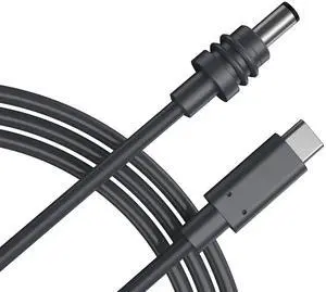 JASHALO Starlink Mini Cable, 100W USB C Power Cable with USB Type-C Input to Waterproof DC5521, Compatible with 100W+ Power Bank and PD Charger (6.56 Feet)