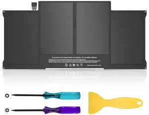 Easy Style A1466 Laptop Battery Replacement for MacBook Air 2017 13 inch A1466 (Mid 2012,Mid 2013,Early 2014, Early 2015,2017) A1369(Late 2010,Mid 2011 Version) 7200mAh fits A1496 A1405 A1377